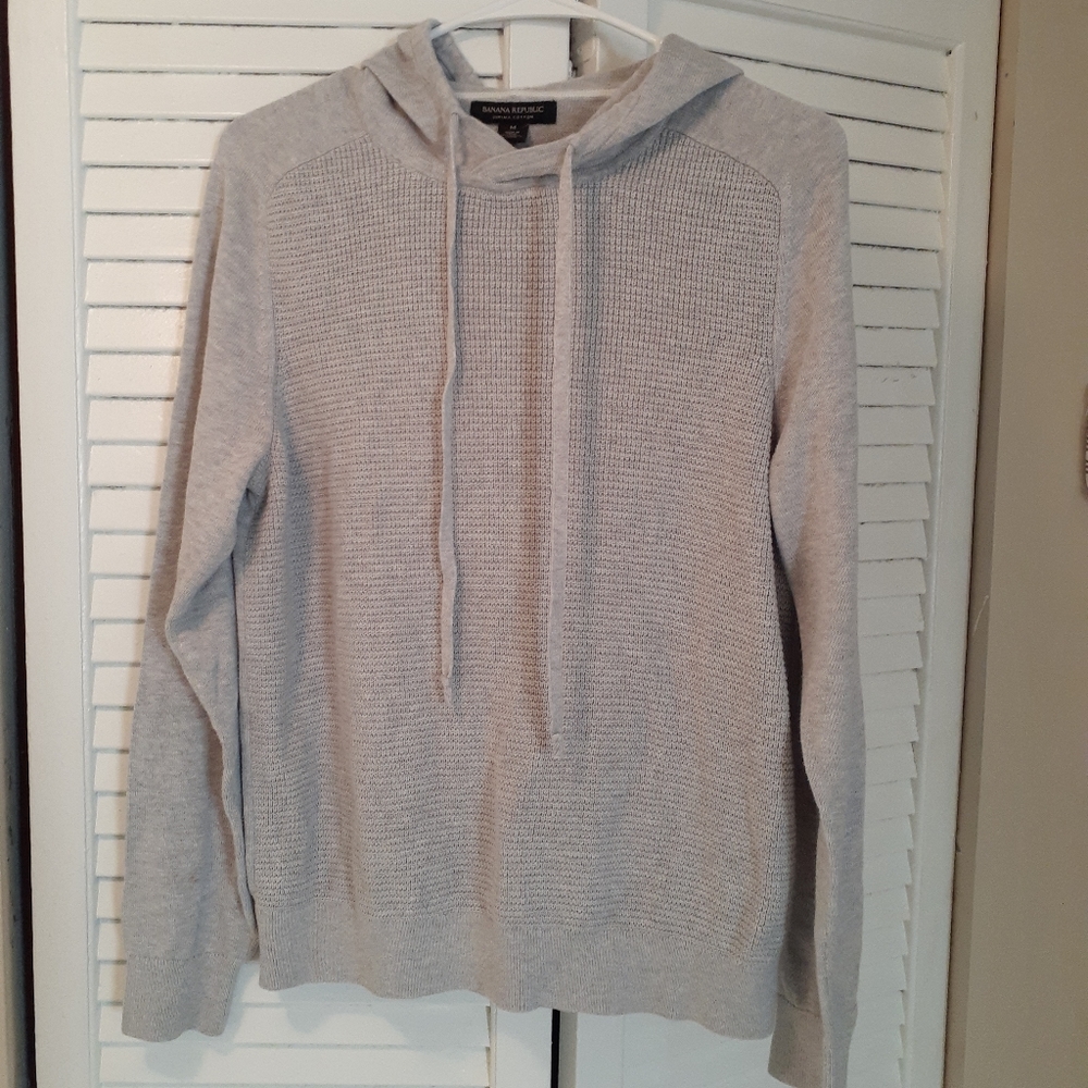 Banana Republic pullover with hoodie lightweight sweater